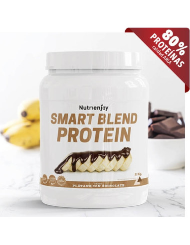 Smart Blend Protein Plátano con Chocolate 2Kg