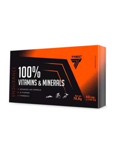 Vitamins Minerals 60 cáps.