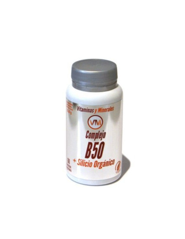 Complejo B-50 + Silicio 60caps.