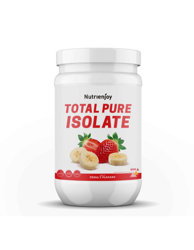 Total Pure Isolate Fresa y Plátano 600 g.