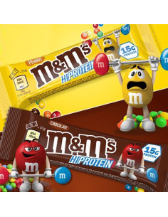 Barrita M&Ms Hi Protein 51g.