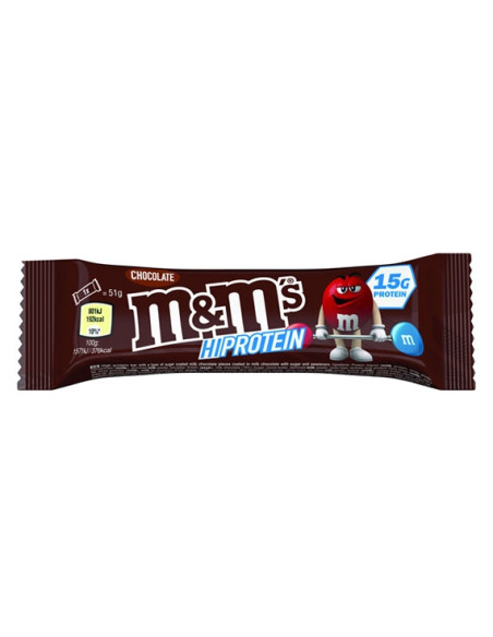 Barrita M&Ms Hi Protein 51g.