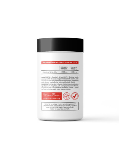 Carnitine 120 caps.