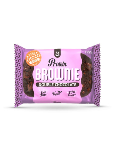 Protein Brownie Doble Chocolate 60g.