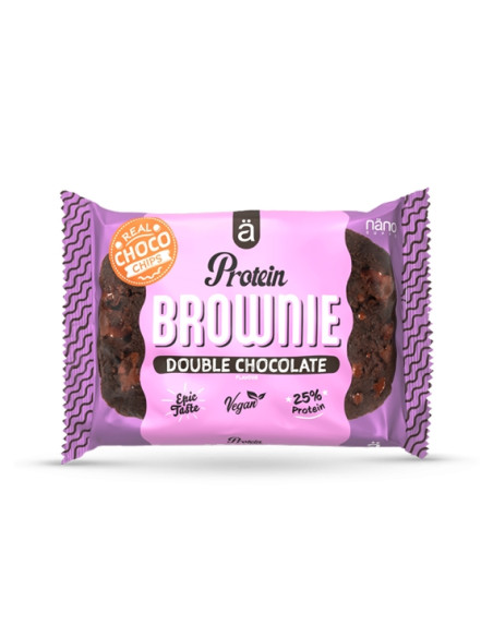 Protein Brownie Doble Chocolate 60g.