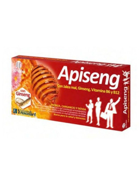Apiseng Jalea+Ginseng 10viales