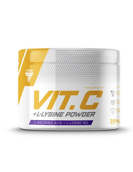 Vit.C + L-Lysine Powder 300 g.