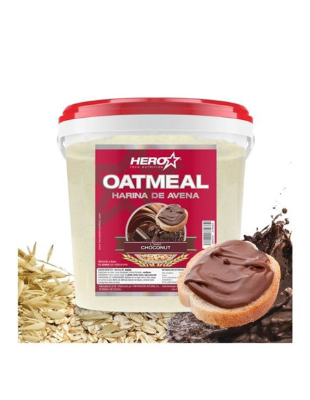 Harina de Avena Natural de Hero Tech - Cereales - Vitamins Protein