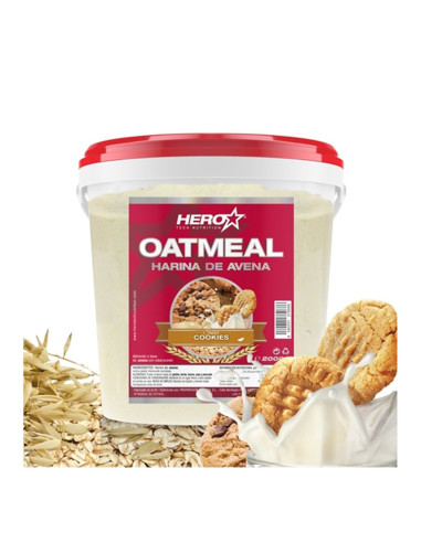 Harina de Avena Natural de Hero Tech - Cereales - Vitamins Protein