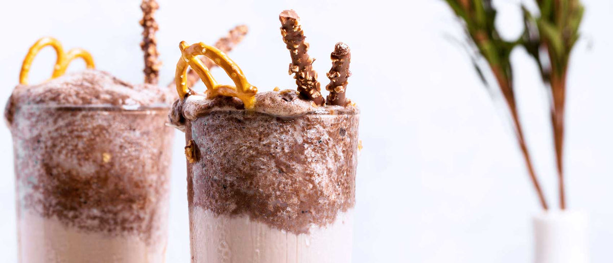 Batido helado proteico de oreo, ¡date el capricho!
