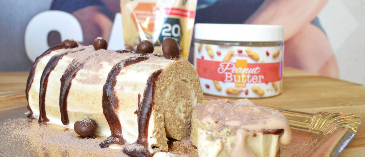 Brazo de gitano proteico de Frappuccino