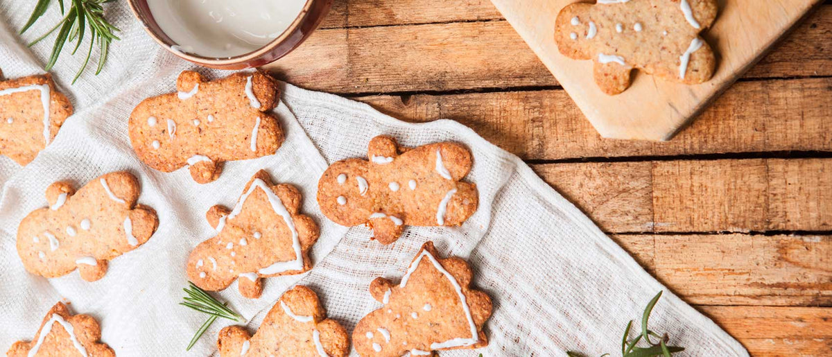 Galletas jengibre bajas en carbohidratos, la merienda navideña ideal
