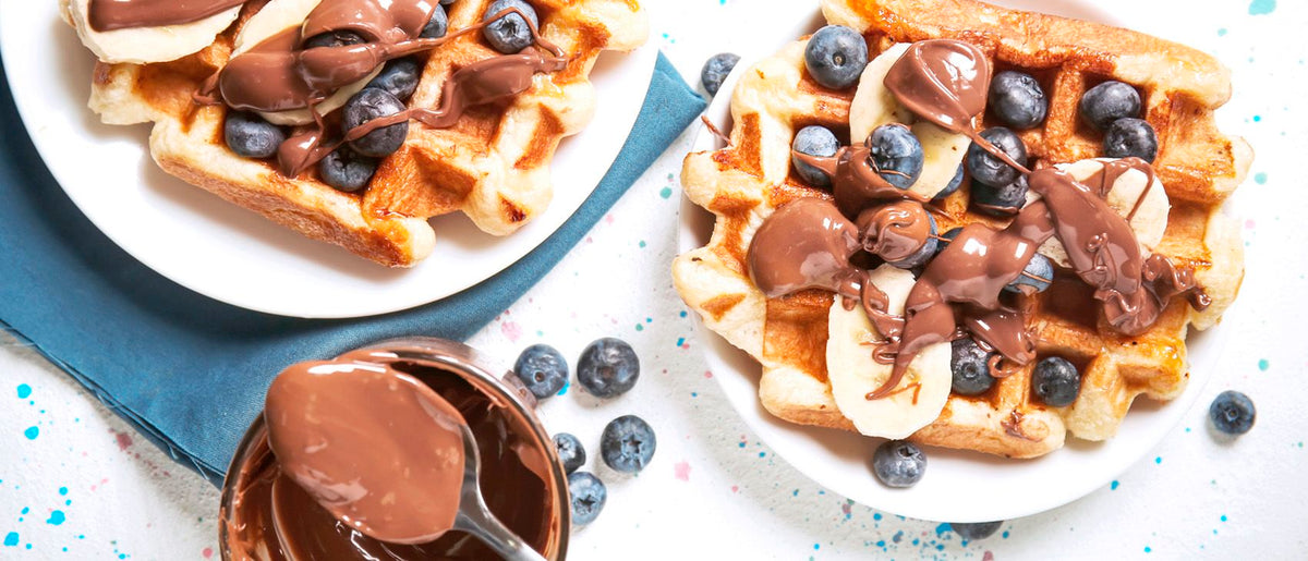 Gofres proteicos fáciles y deliciosos