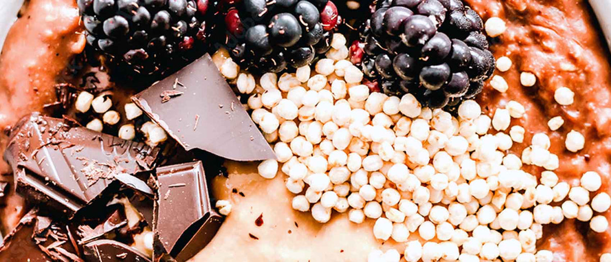 Porridge con proteína y chocolate bombón, el desayuno más completo