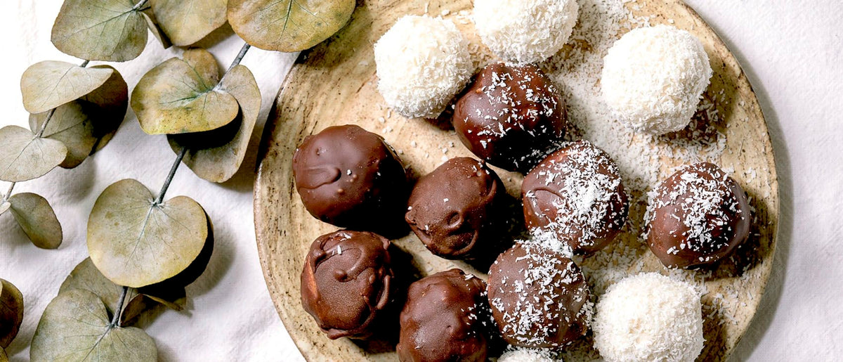 Bombones Raffaello saludables y con un extra de proteína