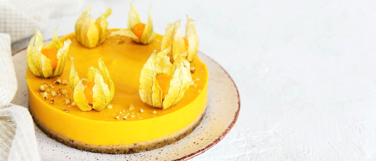 Tarta de calabaza saludable, fácil y sin horno