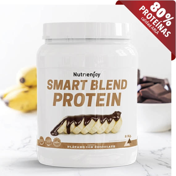 Smart Blend Protein Plátano con Chocolate 2Kg