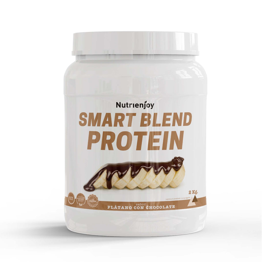 Smart Blend Protein Plátano con Chocolate 2Kg