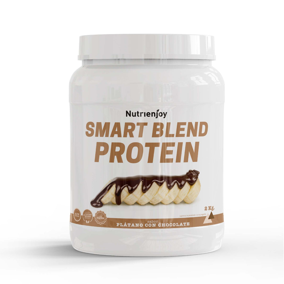 Smart Blend Protein Plátano con Chocolate 2Kg