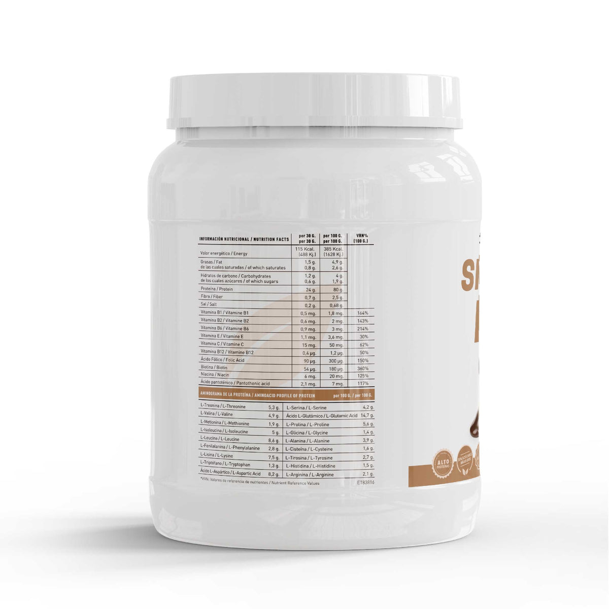 Smart Blend Protein Plátano con Chocolate 2Kg