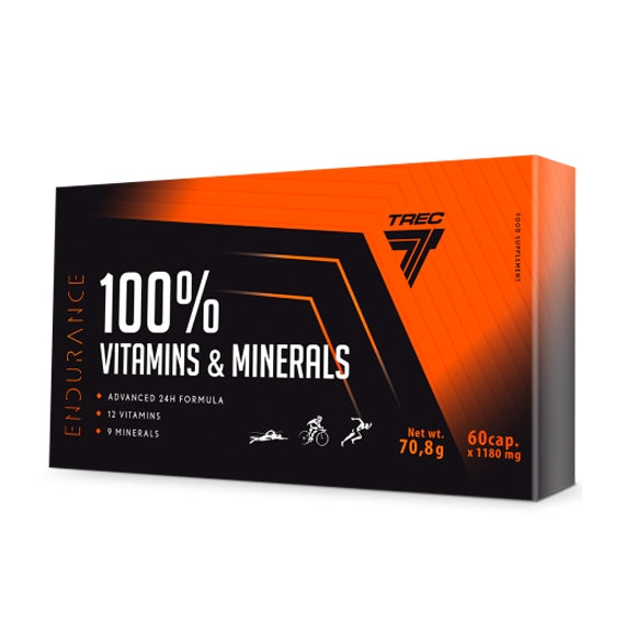 Vitamins Minerals 60 cáps.