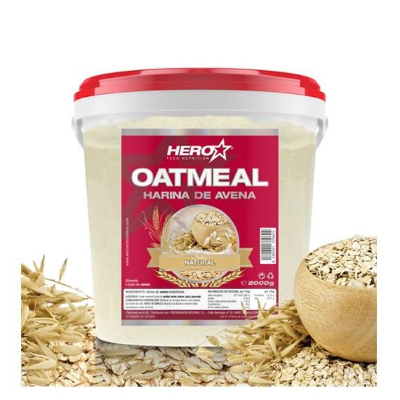 Harina de Avena Natural 2Kg.