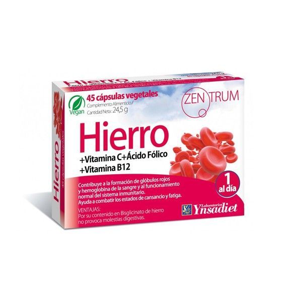 Hierro Zentrum 45caps.