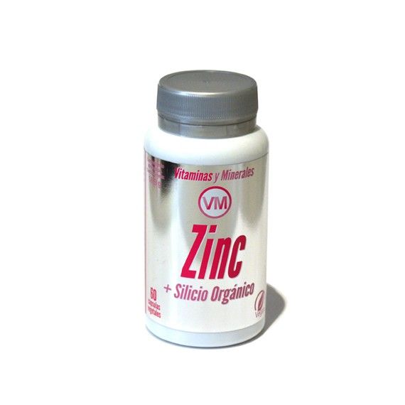 Zinc + Silicio 60caps.