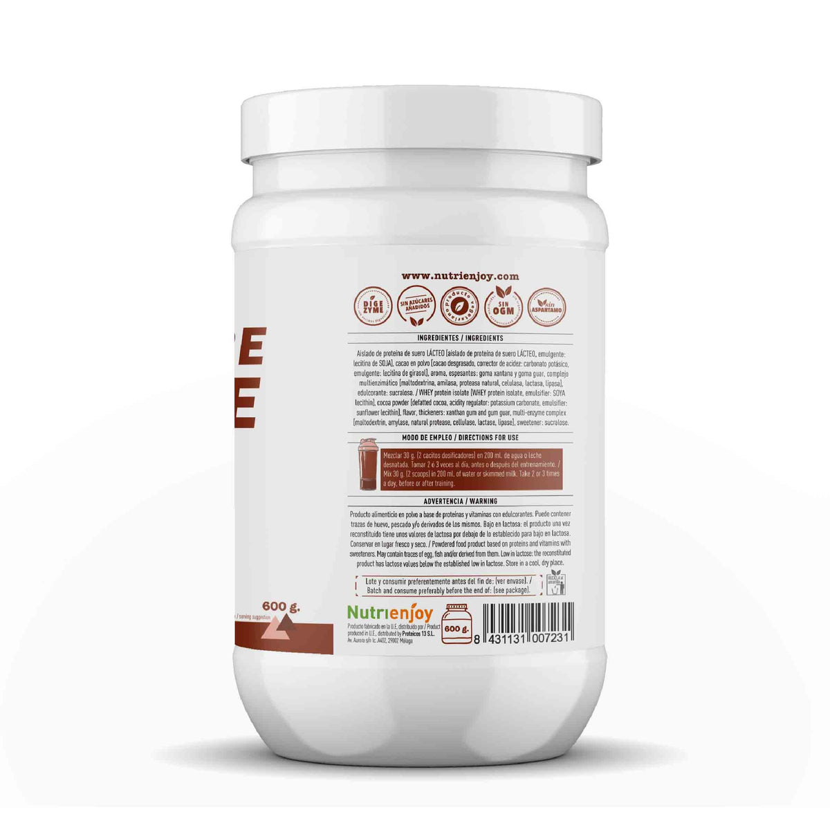 Total Pure Isolate Chocolate Joy 600 g.