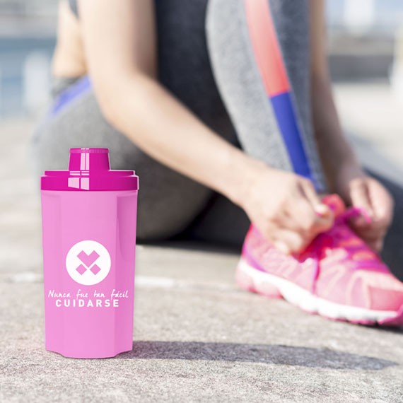 Shaker Rosa - Vitamins Protein