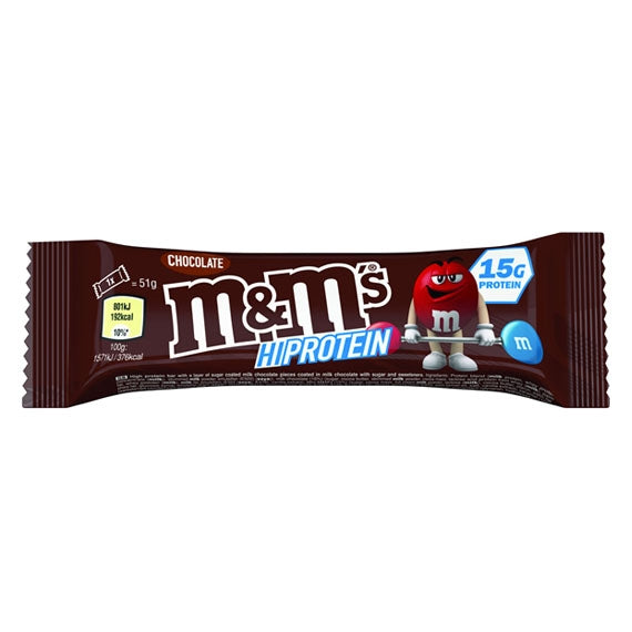 Barrita M&Ms Hi Protein 51g.