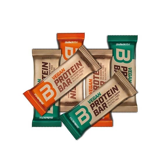 Vegan Protein Bar 50g. Biotech USA