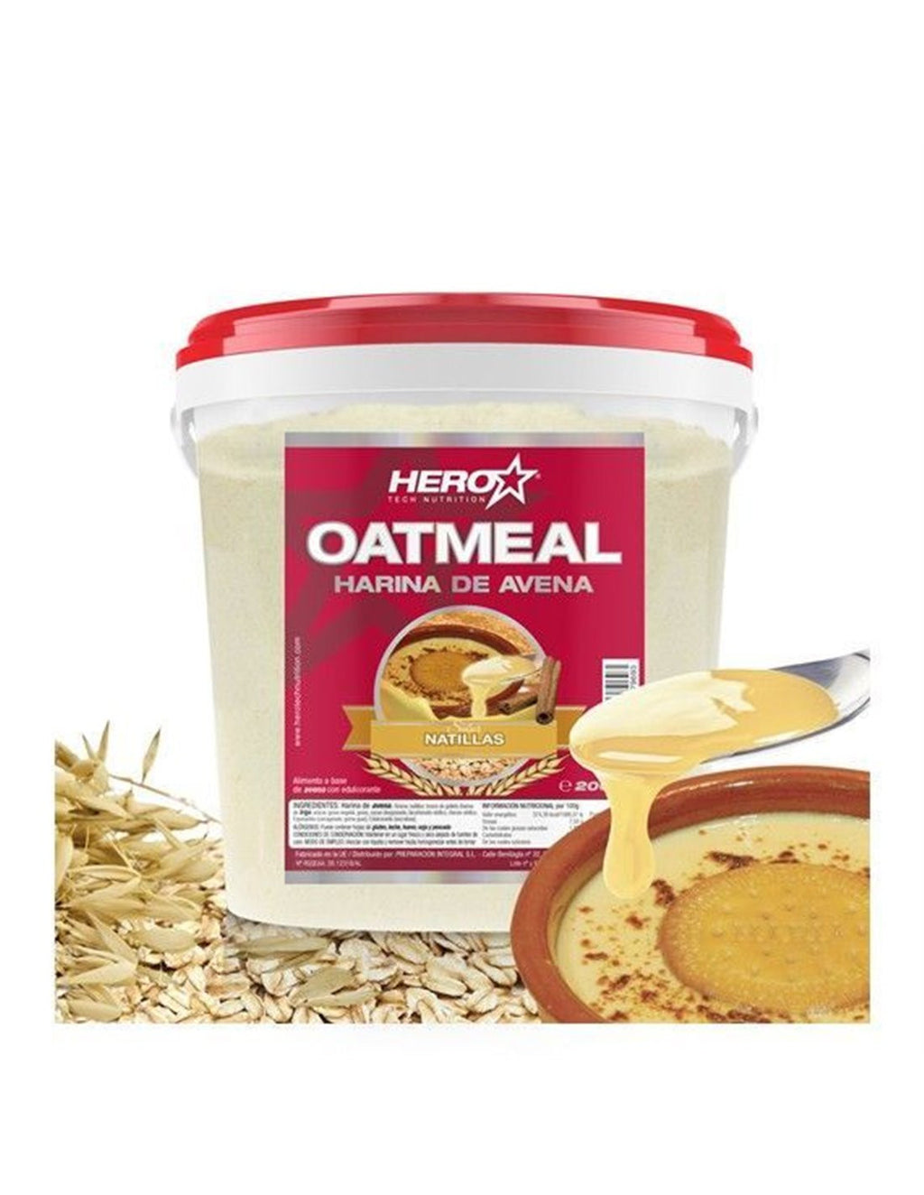 Harina de Avena Natural 2Kg.