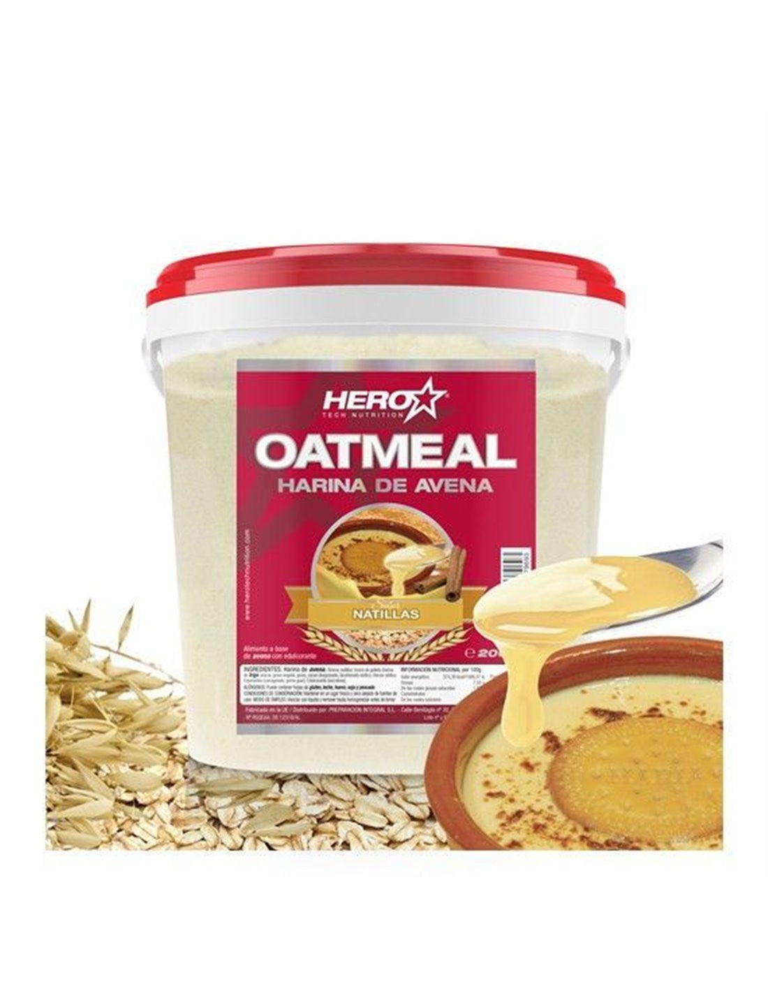 Harina de Avena Natural 2Kg.